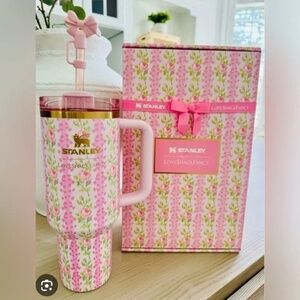 STANLEY x Fancy Shack Floral 40OZ BLOOMING HEIRLOOM Tumbler Set NWT